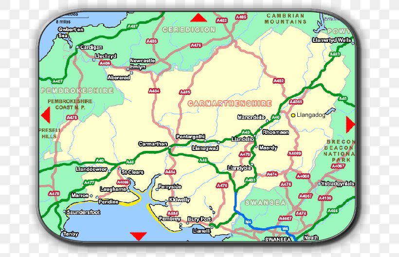 Water Resources Carmarthenshire Map Ecoregion Land Lot, PNG, 707x528px, Water Resources, Area, Carmarthenshire, Ecoregion, Land Lot Download Free