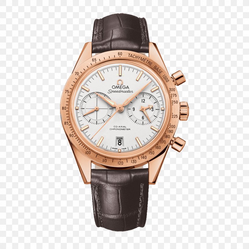 Omega Speedmaster Omega SA Coaxial Escapement Chronograph Watch, PNG, 1024x1024px, Omega Speedmaster, Brand, Brown, Chronograph, Chronometer Watch Download Free
