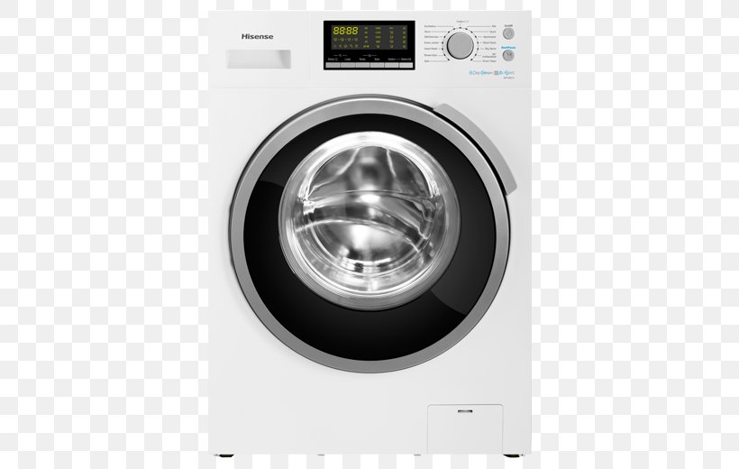 Washing Machines HiSense WFH 8014 WE Bauknecht Clothes Dryer, PNG, 690x520px, Washing Machines, Bauknecht, Clothes Dryer, Hisense, Home Appliance Download Free