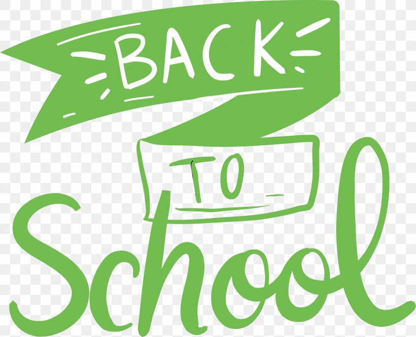 Back To School, PNG, 3000x2428px, Back To School, Green, Leaf, Line, Logo Download Free
