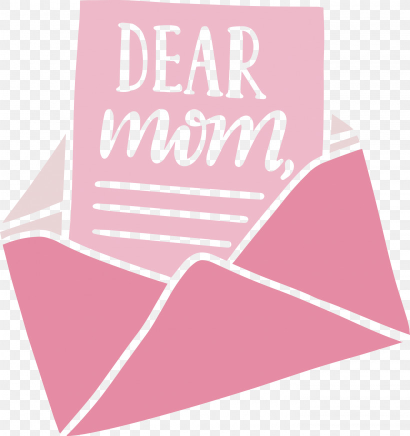 Mothers Day Dear Mom Envelope, PNG, 2821x3000px, Mothers Day, Dear Mom Envelope, Logo, Magenta, Paper Download Free