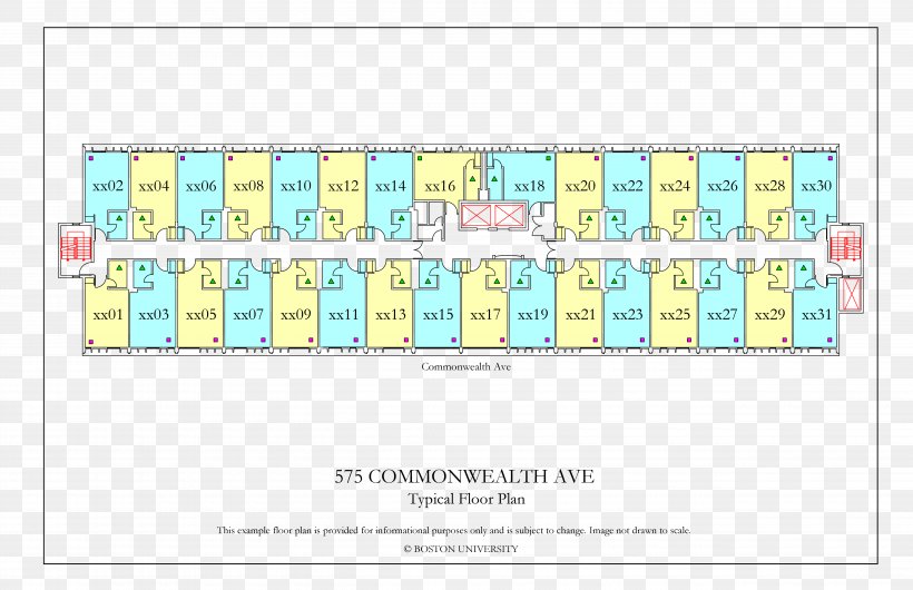 Myles Standish Hall 575 Commonwealth Avenue Boston University Housing System Floor Plan, PNG, 5100x3300px, Myles Standish Hall, Area, Bathroom, Boston University, Boston University Housing System Download Free