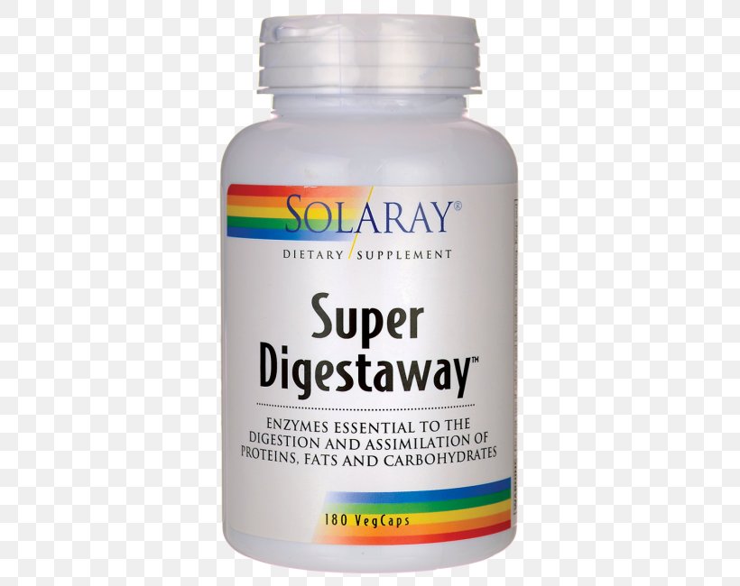 Solaray Super Digestaway Dietary Supplement Product, PNG, 650x650px, Dietary Supplement, Diet Download Free