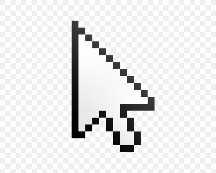 Computer Mouse Pointer Cursor Window, PNG, 1280x1024px, Computer Mouse, Black And White, Brand, Caret Navigation, Computer Component Download Free