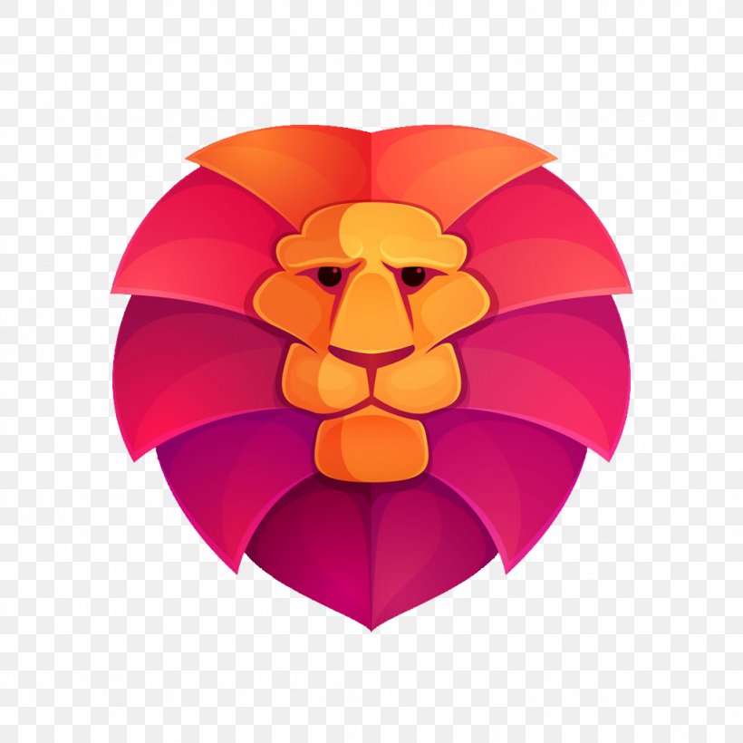 Logo Lion Shutterstock, PNG, 1024x1024px, Logo, Corporate Identity, Dribbble, Flower, Heart Download Free
