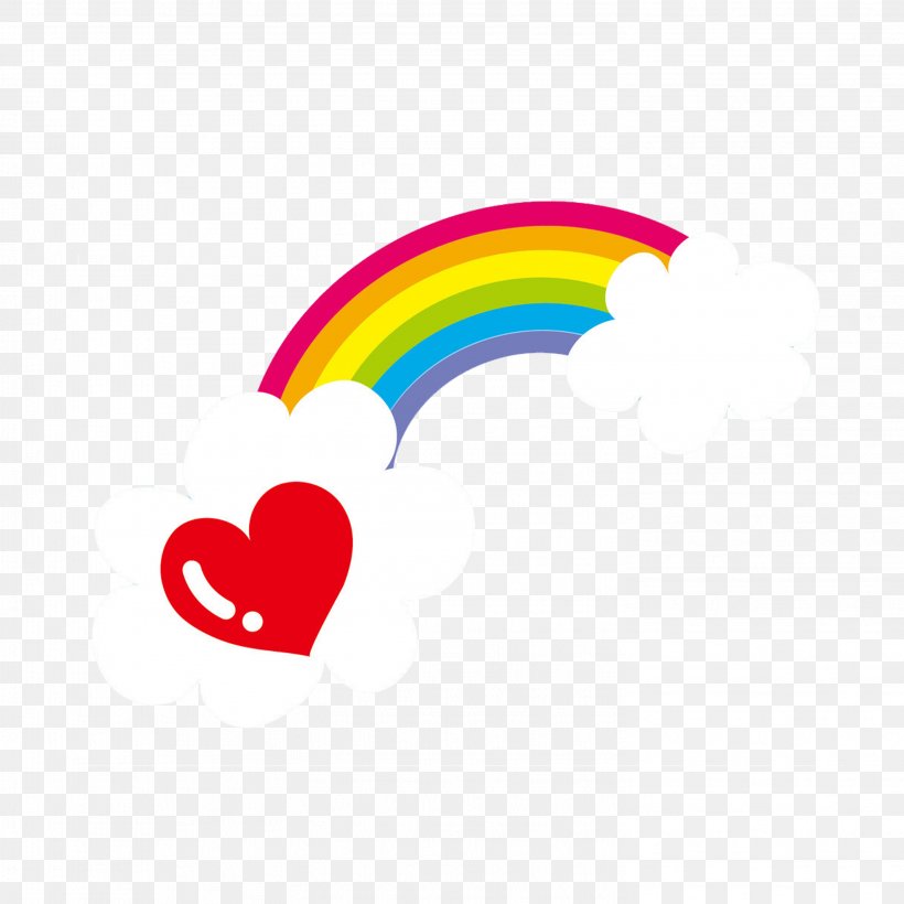 Rainbow, PNG, 2953x2953px, Rainbow, Cartoon, Child, Cloud Iridescence, Heart Download Free