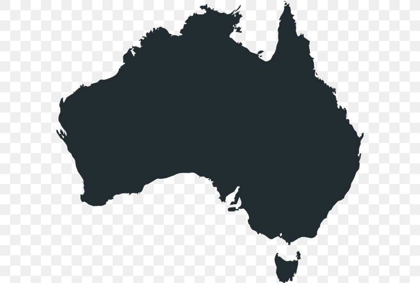 Australia Vector Graphics Map Royalty-free Image, PNG, 600x554px, Australia, Black, Black And White, Istock, Map Download Free