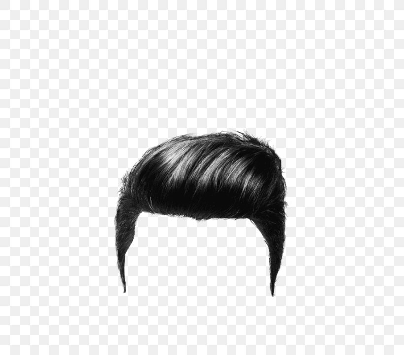 Hairstyle Editing, PNG, 720x720px, Hair, Black, Black And White, Black Hair, Editing Download Free