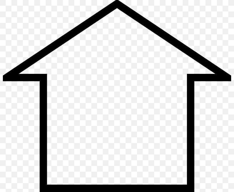House Drawing Clip Art, PNG, 800x671px, House, Area, Black, Black And White, Building Download Free