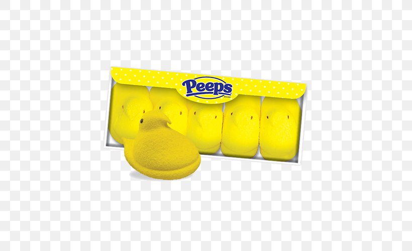 Marshmallow Peeps Chicks Marshmallow Peeps Chicks Peeps Marshmallow Chicks Peeps Marshmallow Bunnies, PNG, 500x500px, Peeps, Candy, Easter, Gelatin, Just Born Download Free