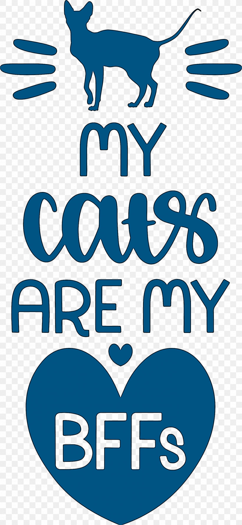 My Cats Are My Bffs Cat, PNG, 1384x3000px, Cat, Behavior, Geometry, Human, Line Download Free