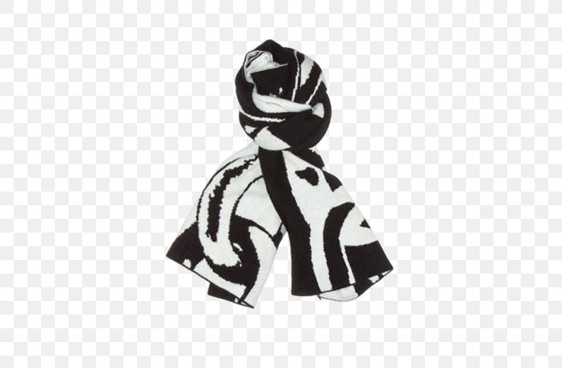 Scarf White Designer, PNG, 529x538px, Scarf, Abstraction, Black, Black And White, Designer Download Free