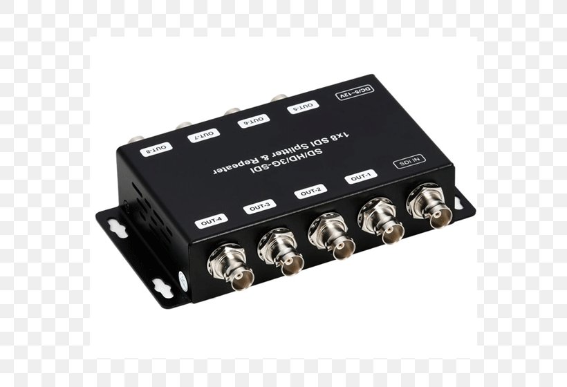 Serial Digital Interface Repeater Electronics SMPTE 292M Signal, PNG, 560x560px, Serial Digital Interface, Amplifier, Audio, Belden, Clock Signal Download Free