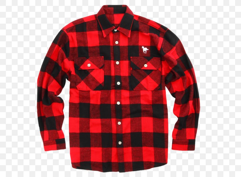 Tartan Flannel Red Textile T-shirt, PNG, 600x600px, Tartan, Button, Check, Clothing, Dress Shirt Download Free