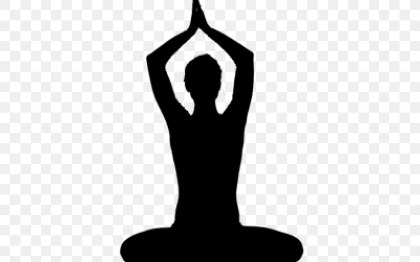 Yoga Silhouette Clip Art, PNG, 512x512px, Yoga, Asana, Black And White, Exercise, Finger Download Free