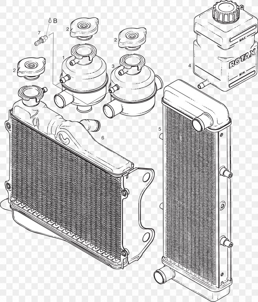 Denney Kitfox BRP-Rotax GmbH & Co. KG Rotax 582 Internal Combustion Engine Cooling, PNG, 1751x2051px, Denney Kitfox, Aircraft Engine, Auto Part, Black And White, Brprotax Gmbh Co Kg Download Free