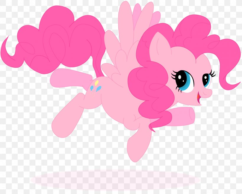 Pinkie Pie My Little Pony Rarity Twilight Sparkle, PNG, 1280x1024px, Watercolor, Cartoon, Flower, Frame, Heart Download Free