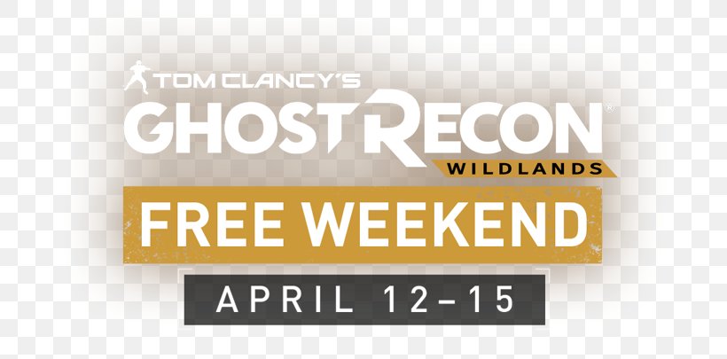 Tom Clancy's Ghost Recon: Wildlands Ubisoft PlayStation 4 Game Logo, PNG, 720x405px, Ubisoft, Akhir Pekan, Brand, Computer Font, Game Download Free