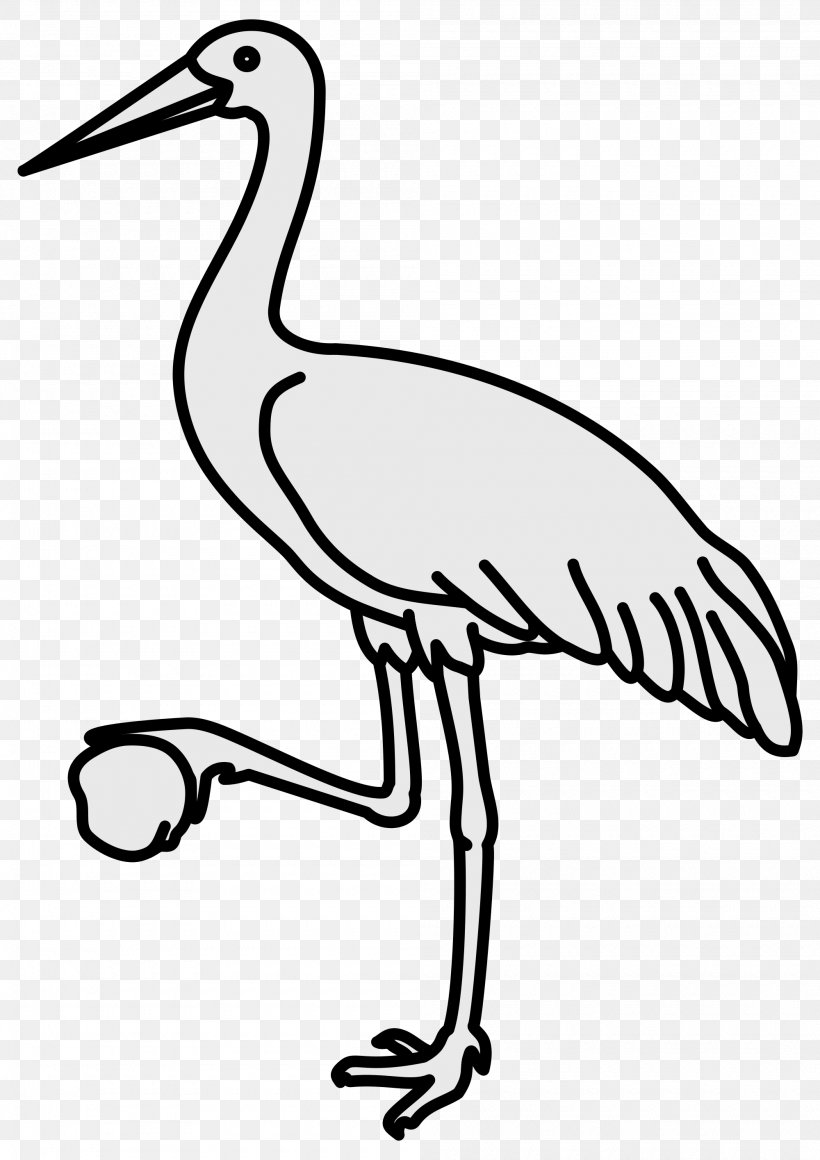 Crane Line Art Drawing Clip Art, PNG, 2000x2830px, Crane, Artwork, Beak, Bird, Black And White Download Free