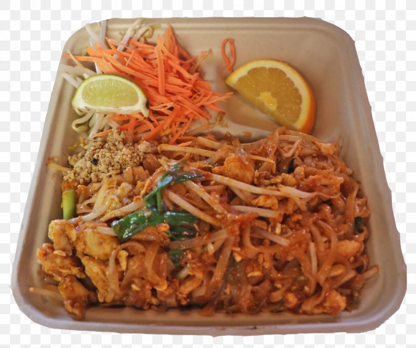 Pad Thai Lo Mein Pancit Yakisoba Thai Cuisine, PNG, 1348x1130px, Pad Thai, Asian Food, Blossom Tea House, Chinese Food, Cuisine Download Free