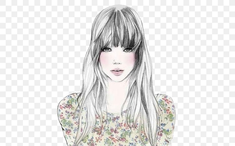 Hairstyle Bangs Drawing