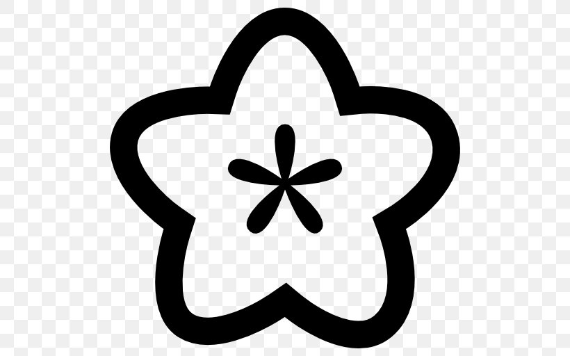 Flower Clip Art Vector Graphics, PNG, 512x512px, Flower, Blackandwhite, Icon Design, Line Art, Petal Download Free