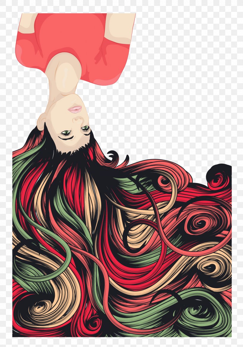 Drawing Hair Silhouette Illustration, PNG, 1321x1883px, Drawing, Art, Fashion Illustration, Hair, Long Hair Download Free