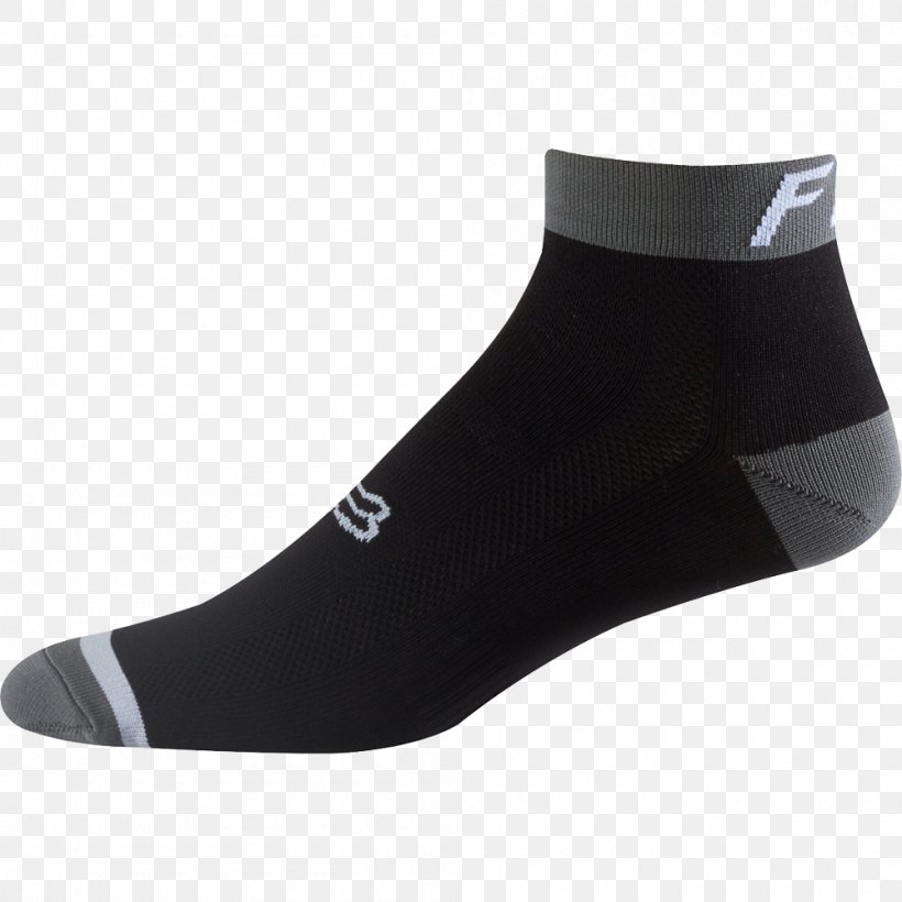 Sock Fox Racing Bicycle Clothing Cycling, PNG, 1000x1000px, Sock, Bicycle, Black, Cap, Clothing Download Free