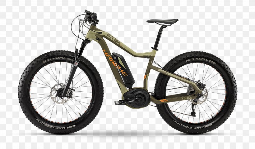 Electric Bicycle Mountain Bike Fatbike Giant Bicycles, PNG, 3000x1761px, Bicycle, Automotive Tire, Automotive Wheel System, Bicycle Accessory, Bicycle Drivetrain Part Download Free