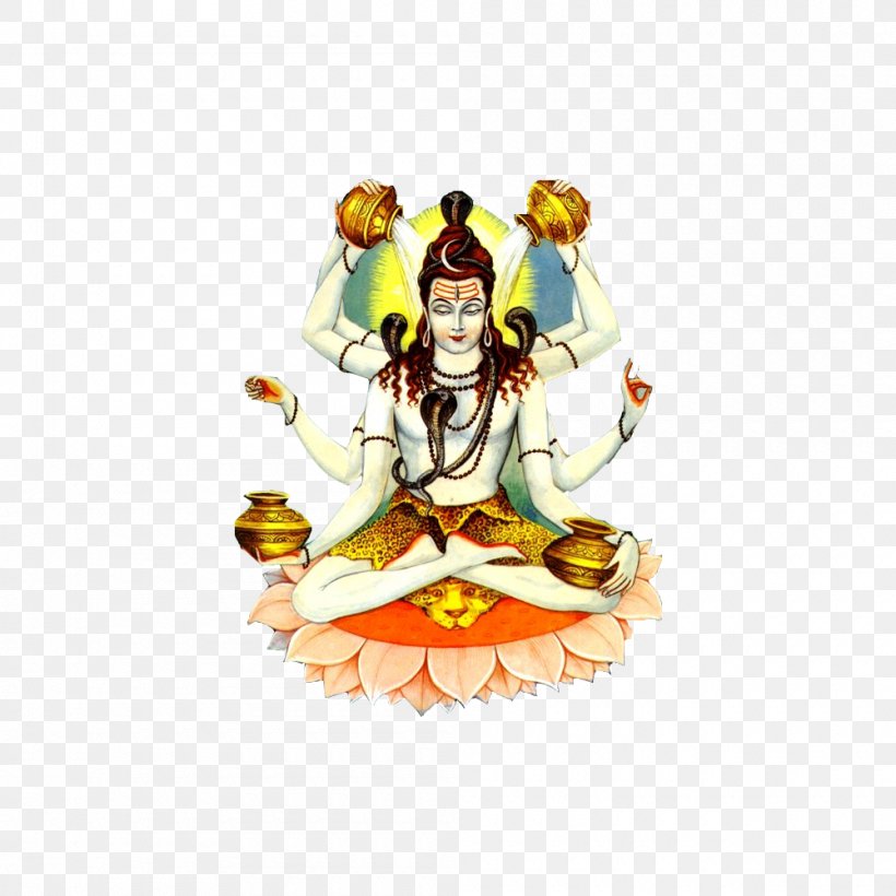Maha Shivaratri Parvati Ganesha Hinduism, PNG, 1000x1000px, Shiva, Deity, Fictional Character, Figurine, Ganesha Download Free