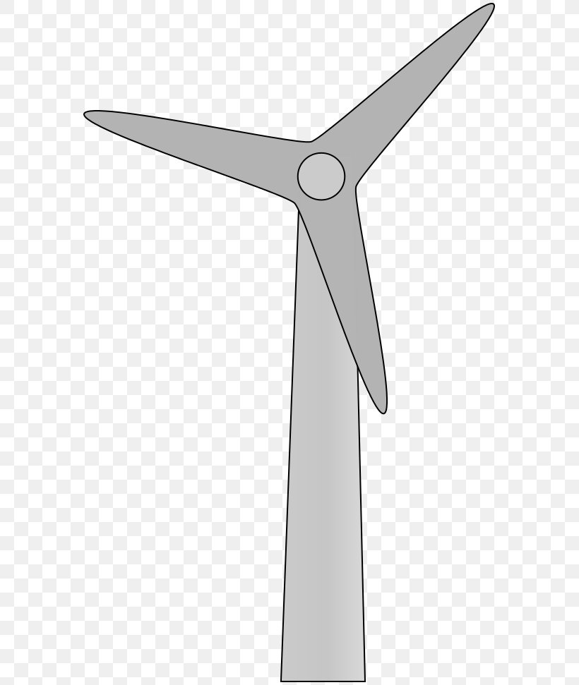 Wind Farm Wind Turbine Clip Art Wind Power, PNG, 591x971px, Wind Farm, Black And White, Electric Generator, Energy, Machine Download Free