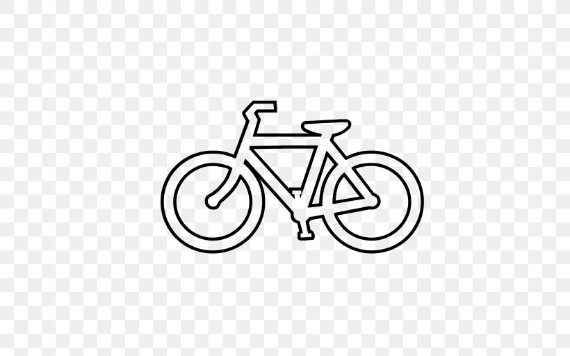 Bicycle Motorcycle Drawing Cycling Clip Art, PNG, 512x512px, Bicycle, Area, Bicycle Accessory, Bicycle Frame, Bicycle Part Download Free