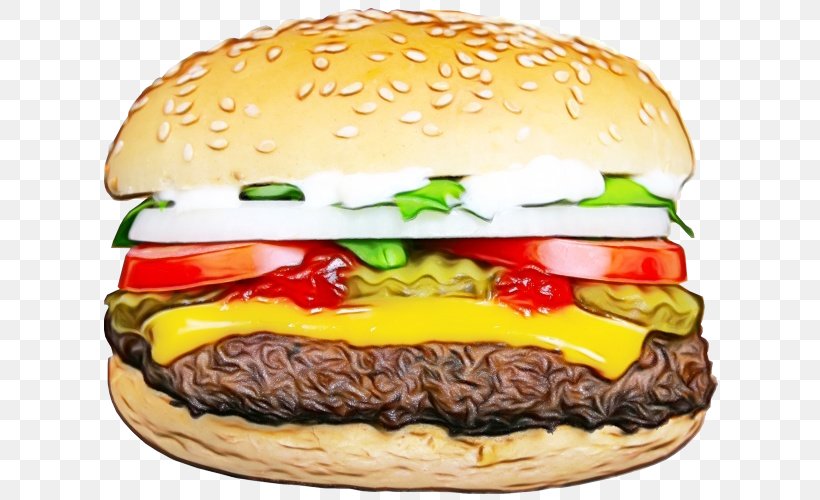 Cheeseburger Whopper Veggie Burger Buffalo Burger Junk Food, PNG, 628x500px, Cheeseburger, American Cheese, American Food, Baconator, Big Mac Download Free