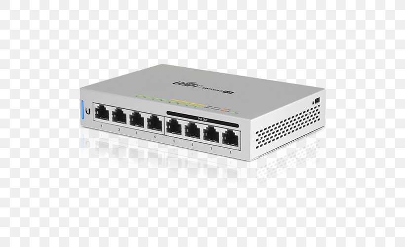 Power Over Ethernet Network Switch Ubiquiti Networks Ubiquiti UniFi Switch Gigabit Ethernet, PNG, 500x500px, Power Over Ethernet, Computer, Computer Network, Computer Port, Electronic Device Download Free