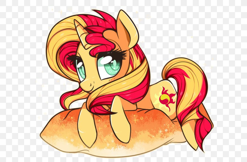 Sunset Shimmer Pony DeviantArt Equestria, PNG, 632x536px, Watercolor, Cartoon, Flower, Frame, Heart Download Free
