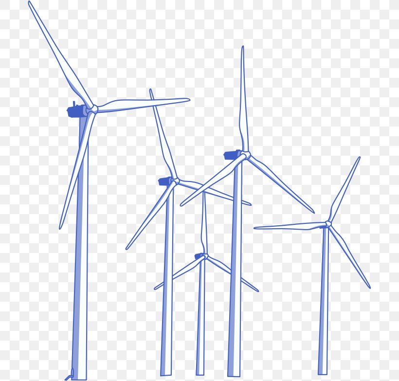 Wind Farm Wind Turbine Wind Power Clip Art, PNG, 706x783px, Wind Farm, Electric Generator, Electricity Generation, Energy, Machine Download Free