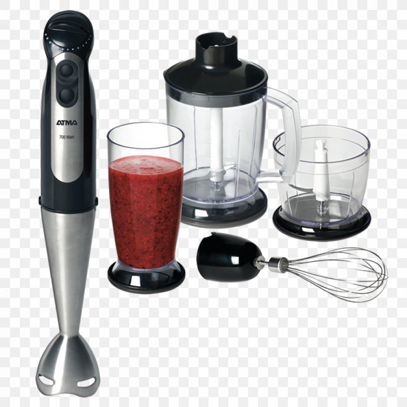 Immersion Blender Mixer Food Processor Table, PNG, 1200x1200px, Blender, Cleaver, Food, Food Processor, Glass Download Free