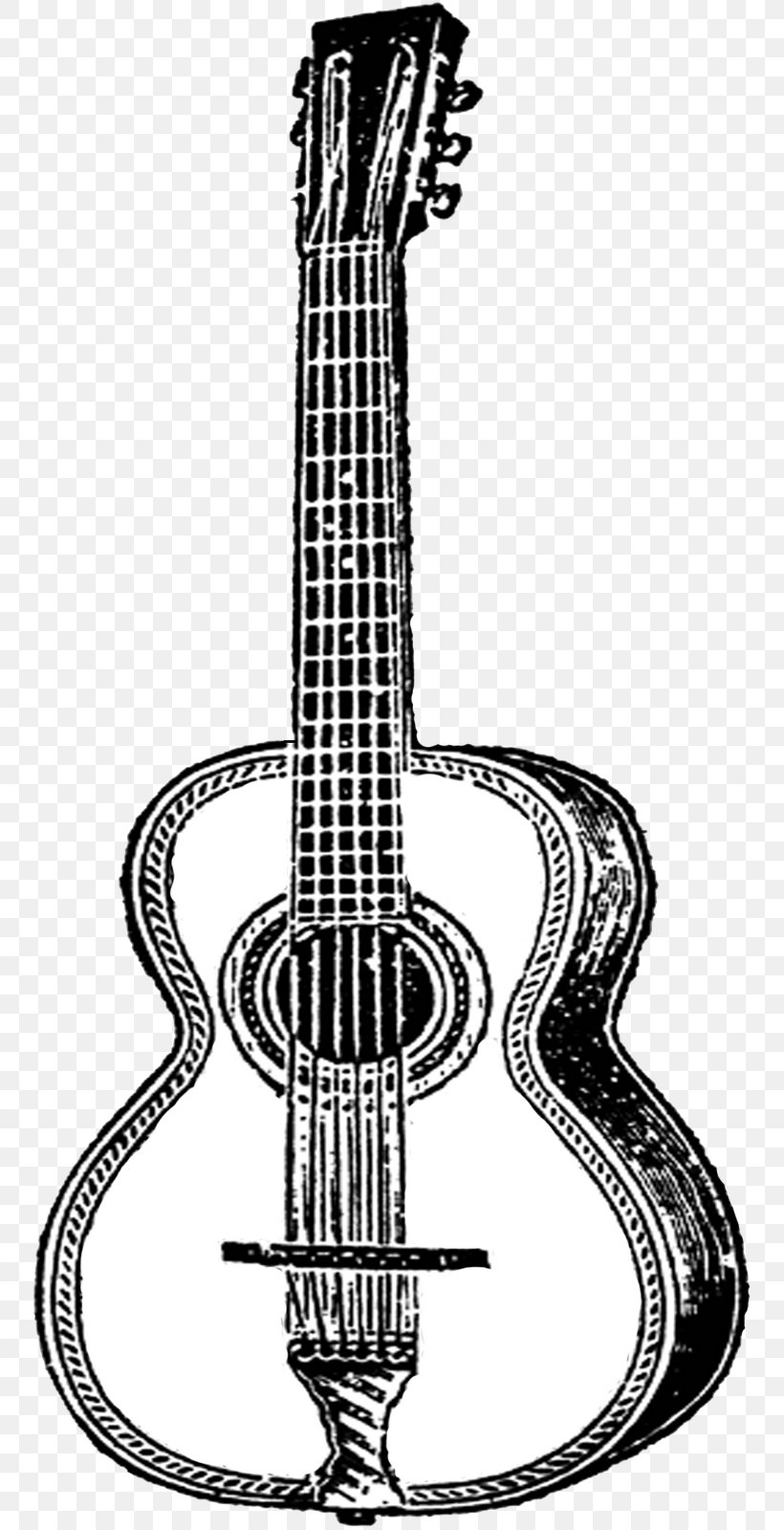 Vintage Guitar Acoustic Guitar Art Clip Art, PNG, 771x1600px, Watercolor, Cartoon, Flower, Frame, Heart Download Free