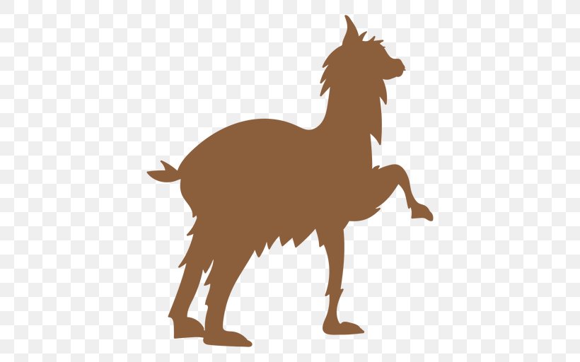 Dog Llama Silhouette Vector Graphics, PNG, 512x512px, Dog, Animal, Camel, Camel Like Mammal, Carnivoran Download Free