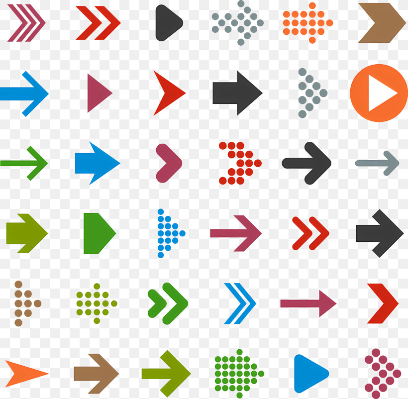 Arrow - Collection Of Colorful Arrows PNG