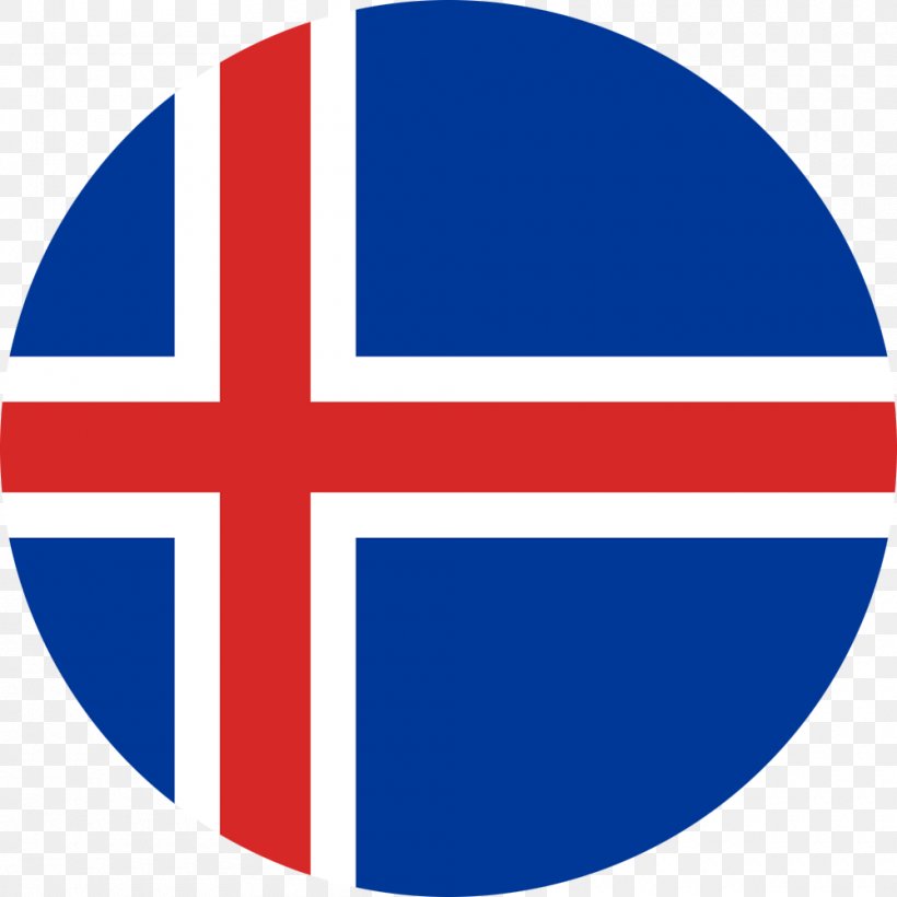 Flag Of Iceland Icelanders, PNG, 1000x1000px, Flag Of Iceland, Area, Blue, Brand, Flag Download Free