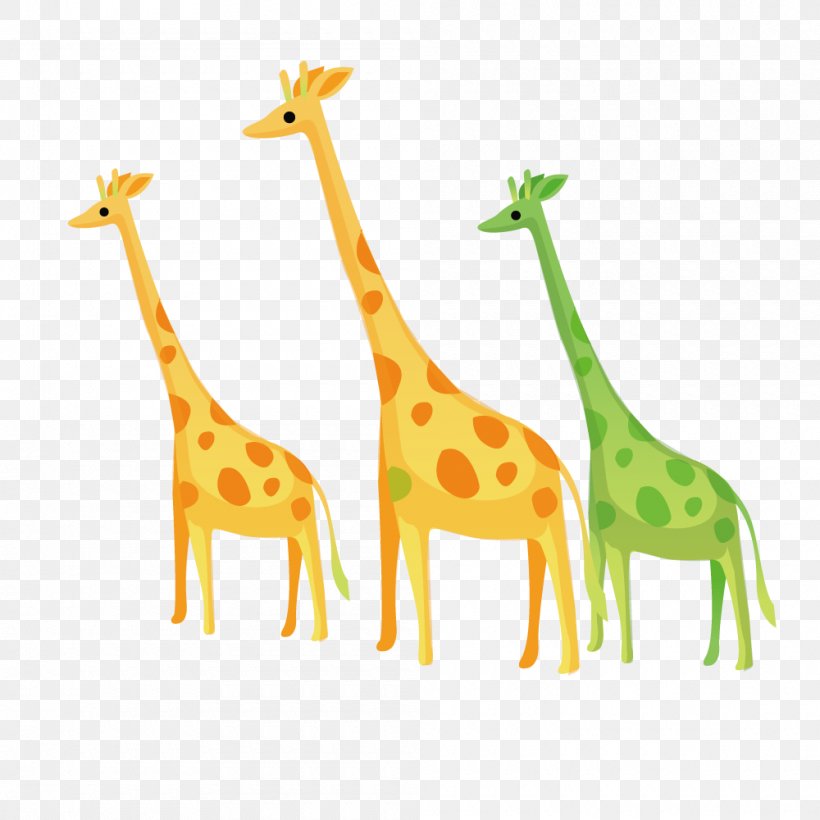 Giraffe Cartoon Drawing, PNG, 1000x1000px, Giraffe, Art, Cartoon, Child, Designer Download Free