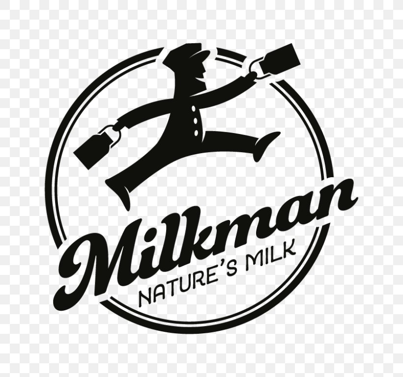 Milkman Logo Ice Cream Pastel, PNG, 768x768px, Milk, Brand, Dairy, Dairy Products, Delivery Download Free