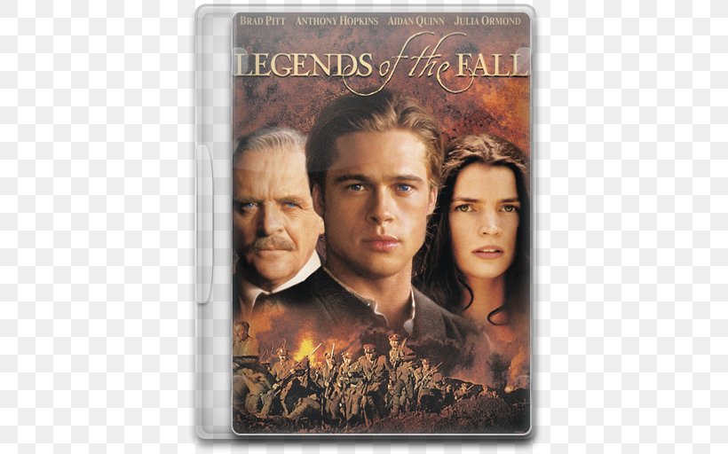 Brad Pitt Julia Ormond Anthony Hopkins Legends Of The Fall Film, PNG, 512x512px, Brad Pitt, Actor, Anthony Hopkins, Cover Art, Dances With Wolves Download Free