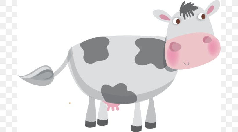 Dairy Cattle Clip Art, PNG, 700x456px, Cattle, Cartoon, Cattle Like Mammal, Cow, Dairy Cattle Download Free