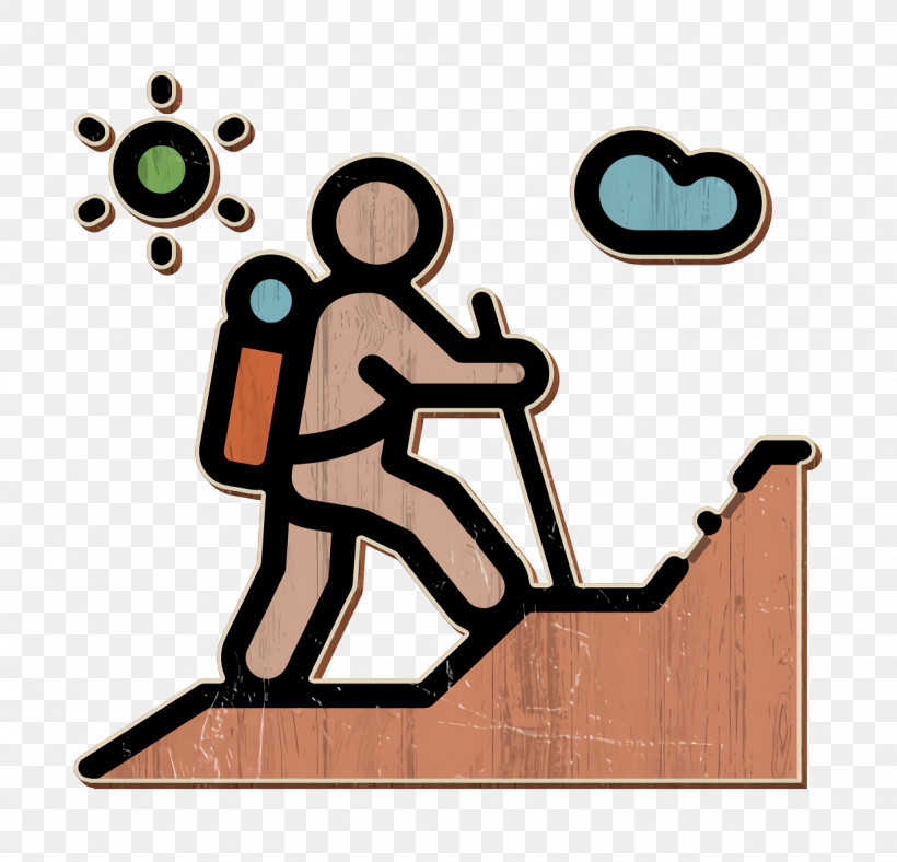 Hiking Icon Backpack Icon Adventure Icon, PNG, 1238x1190px, Hiking Icon, Adventure Icon, Backpack Icon, Cartoon M, Extreme Sport Download Free