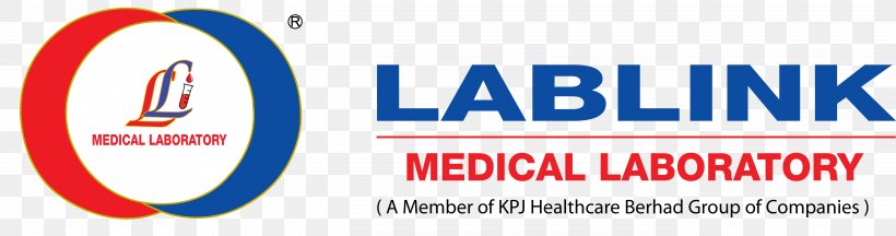 Logo Medical Laboratory KPJ Healthcare Berhad, PNG, 5371x1417px, Logo, Area, Blue, Brand, General Medical Examination Download Free