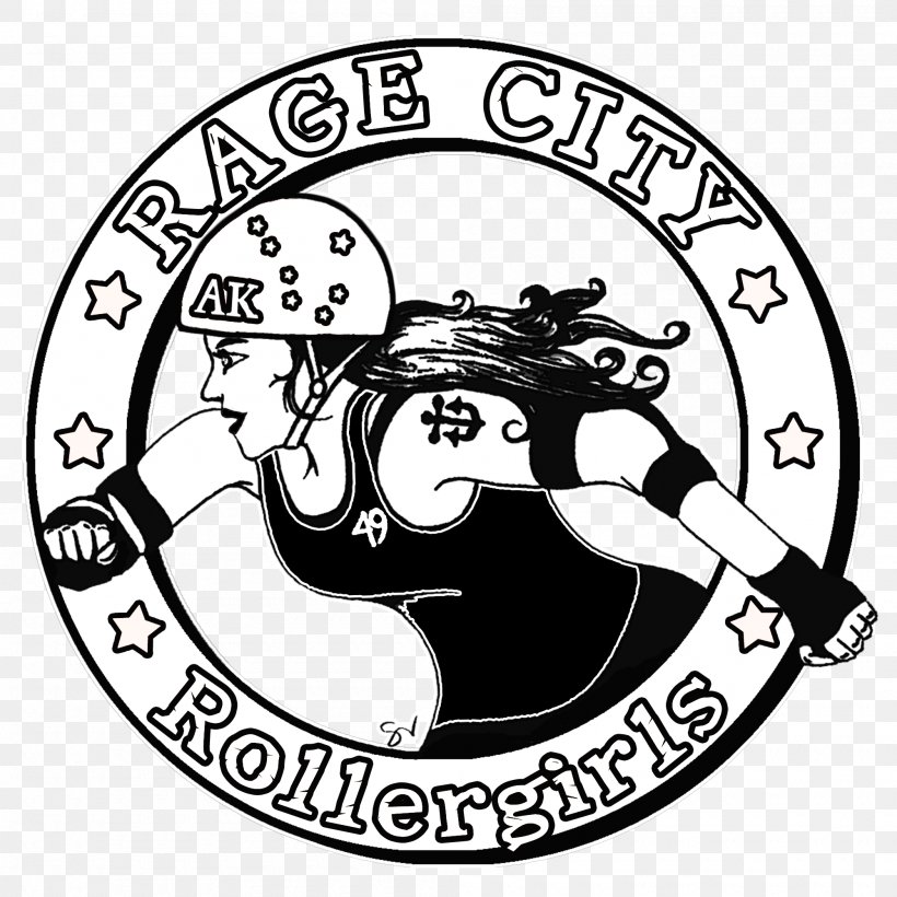 Roller Derby Rage City Rollergirls Anchorage T-shirt Clothing, PNG, 2000x2000px, Watercolor, Cartoon, Flower, Frame, Heart Download Free