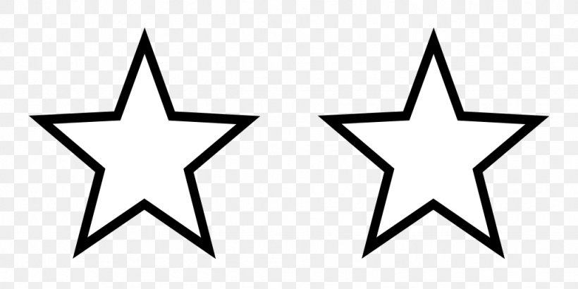 Star White Clip Art, PNG, 1024x512px, Star, Area, Black, Black And White, Line Art Download Free