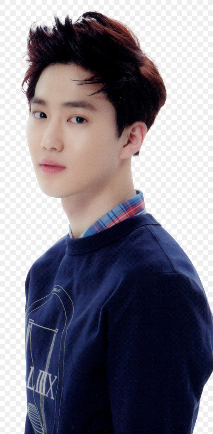 Suho EXO K-pop Image, PNG, 1000x2032px, Watercolor, Cartoon, Flower, Frame, Heart Download Free